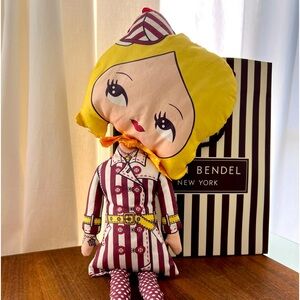 Henri Bendel - Very Rare! Prototype “Hampton” Limited Edition Fabric Doll